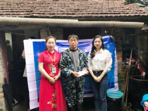 愛心不止，希望不斷——青峰集團(tuán)浙江公司螢火蟲愛心活動第105期